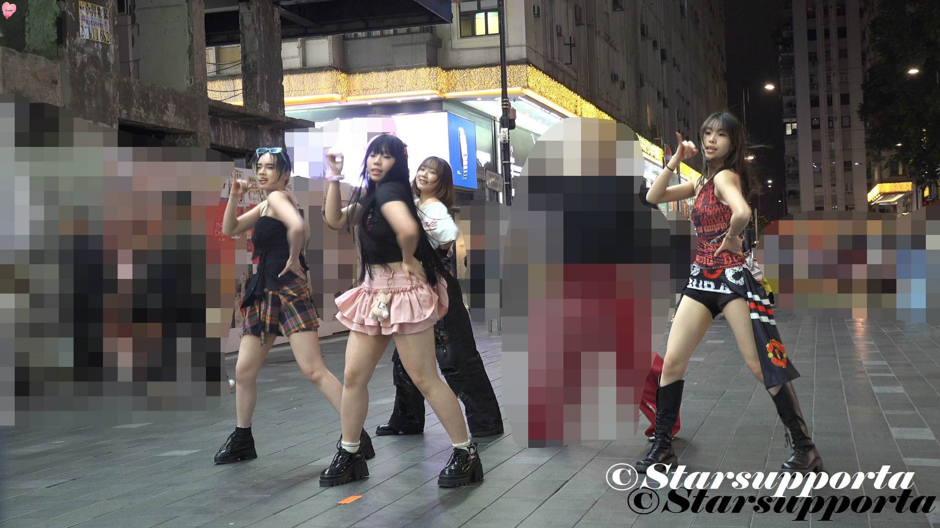 20260208 KPOP dance @ 香港銅鑼灣H&M對出